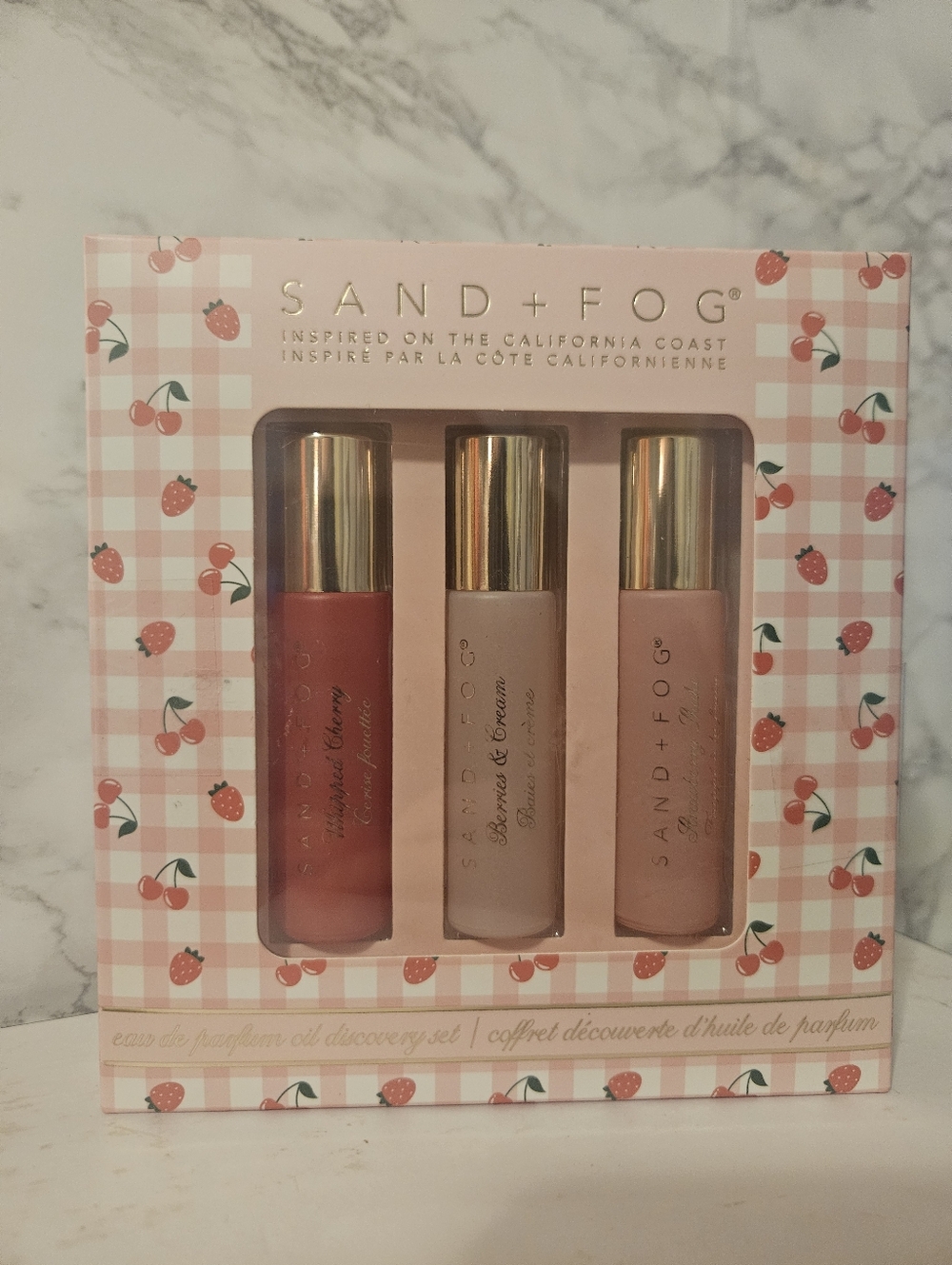 Sand + Fog EDP Berry Cherry Set - 3 x 10ml